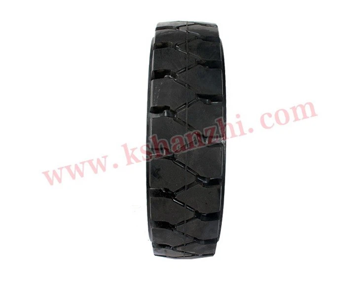 Forklift Tyre, Hanzhi Forklift Parts 650*10 Rubber Solid Tire, 100% Premium